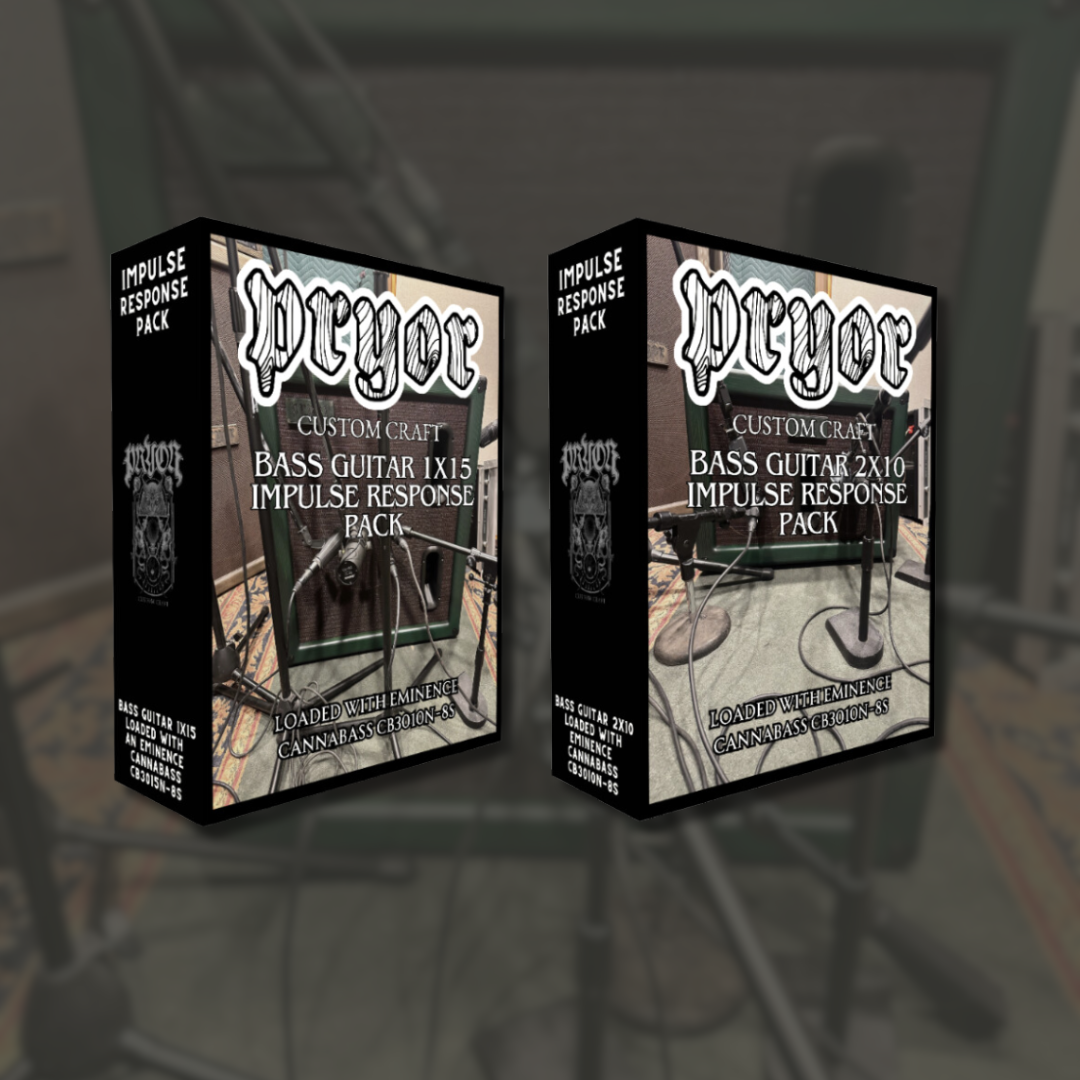 Eminence CannaBass Bass Guitar 2x10 and 1x15 Impulse Response BUNDLE
