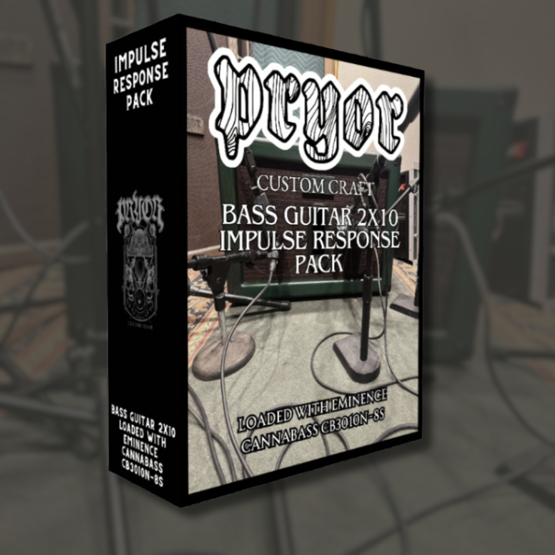 Bass Guitar 2x10 (Eminence CannaBass CB3010N-8) Impulse Response Pack