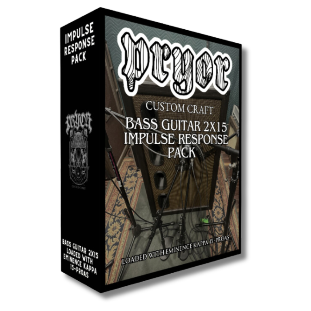 Bass Guitar 2x15 (Eminence Kappa Pro) Impulse Response Pack
