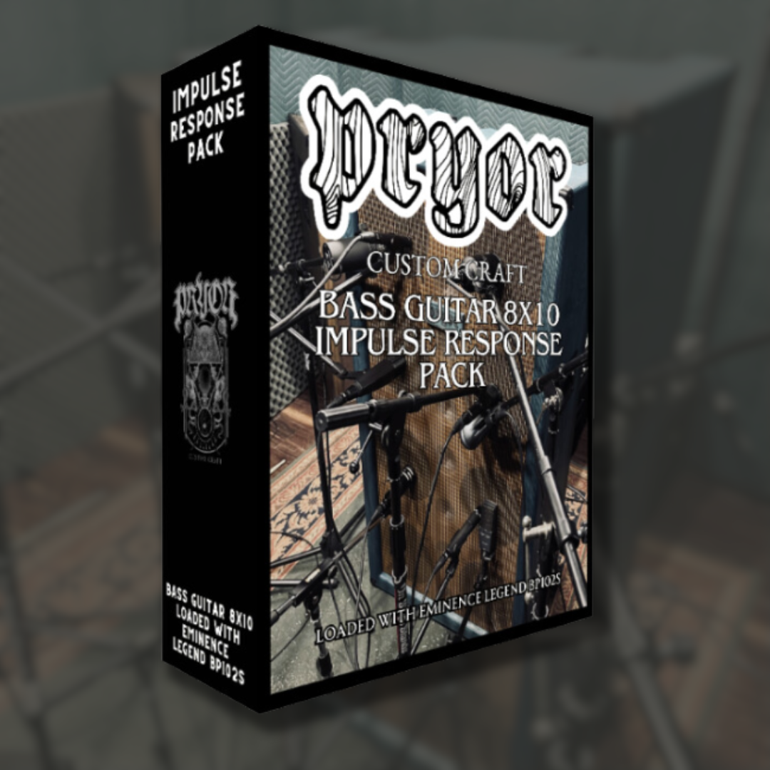 Bass Guitar 8x10 (Eminence BP102) Impulse Response Pack