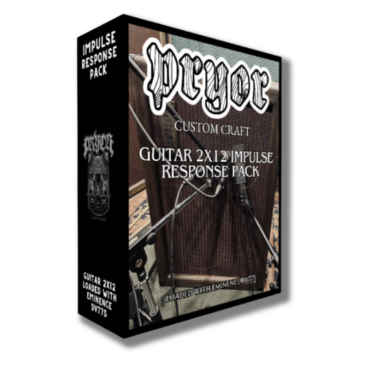 Guitar 2x12 (Eminence DV77) Impulse Response Pack