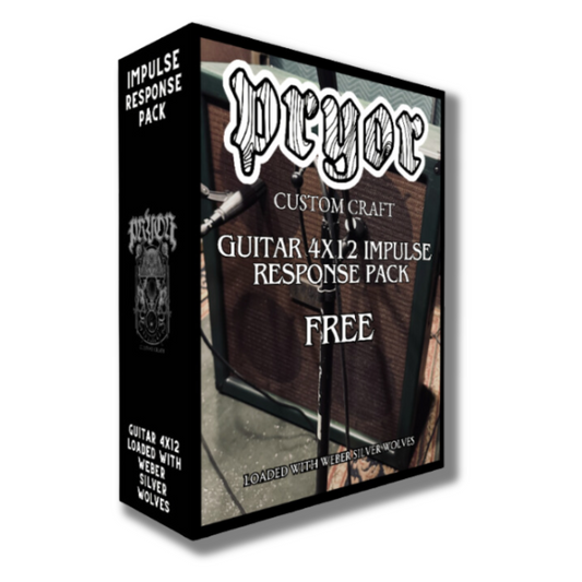 Guitar 4x12 (Weber Silver Wolves) Impulse Response Pack FREE