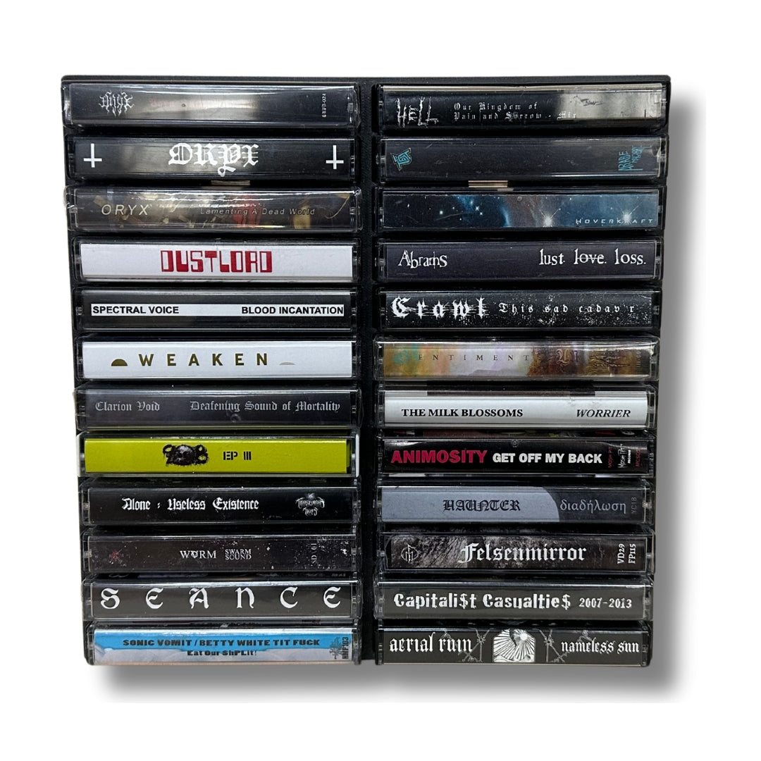 24 Cassette Tape Rack (3d Printed)