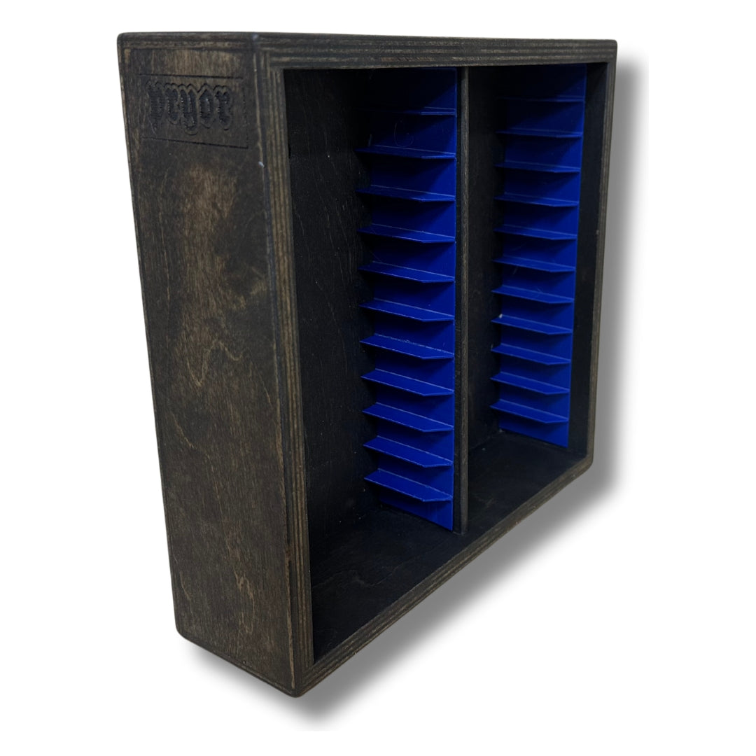 24 Cassette Tape Rack (Wooden) – Pryor Custom Craft
