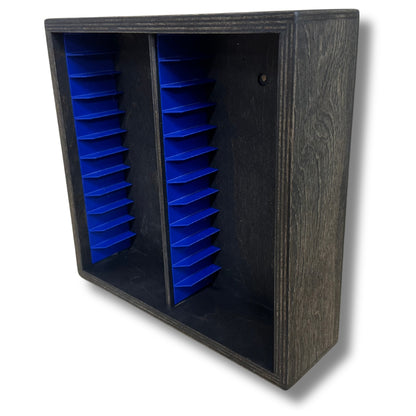 24 Cassette Tape Rack (Wooden)