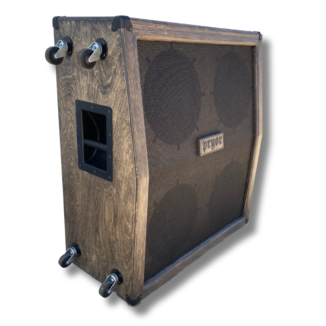 Angled 4x12 Guitar Speaker Cabinet