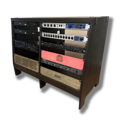 Dual 14U Audio Bay Studio Rack