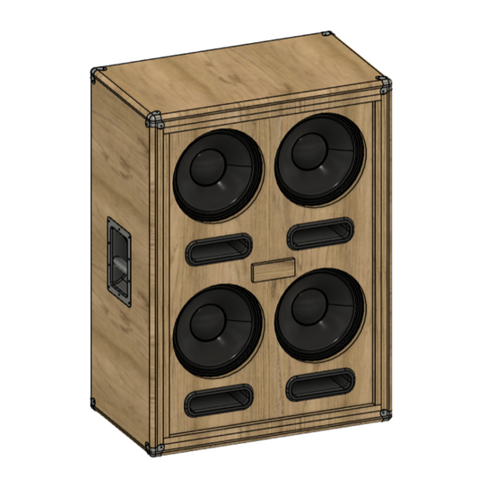 4x12 Bass Guitar Speaker Cabinets